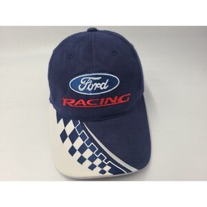 Vintage Ford Racing NASCAR Strapback Adjustable (Seems Small) Hat Cap‎ Men Women